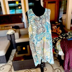 Spense Multi Colored Tank in 1X.